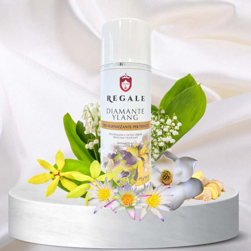 Zloženie parfumovaného DEO spreju na textil Diamante Ylang